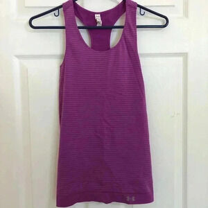 Under Armour Purple Tank Top Size Extra Small